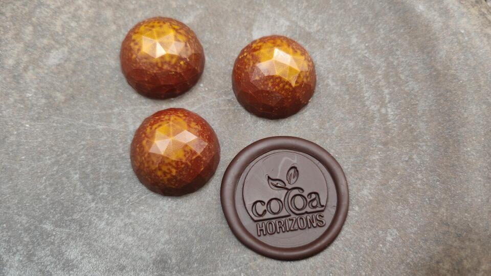 Praline with Cocoa Horizons Stamp